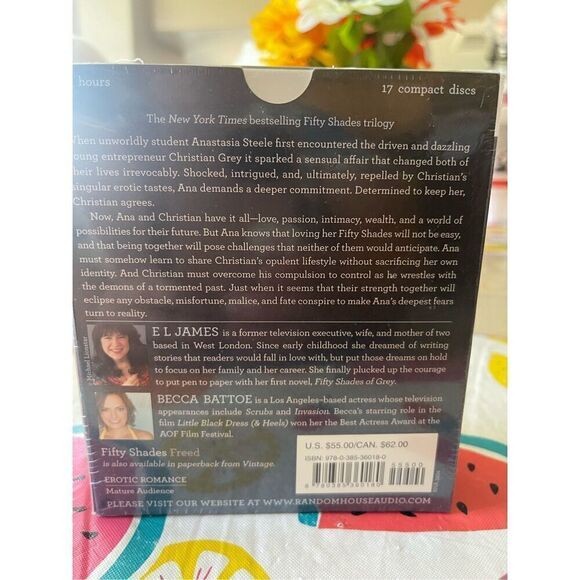 Fifty Shades Freed: Book Three of the Fifty Shades Trilogy  New unopened  audio - Picture 11 of 11